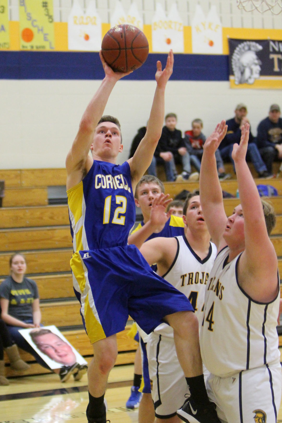 Cornell at New Auburn boys basketball 2-18-19